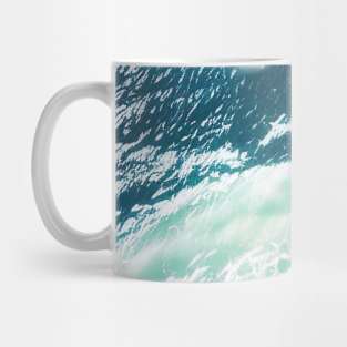 Blue Ocean Waves Mug